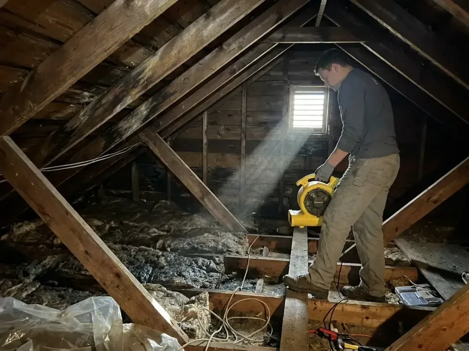 attic-water-damage-drying-proc-007 — frequently asked questions, Emergency Water Extraction & 24/7 Flood Response in Minot,…
